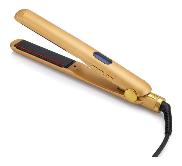 Lisseur ENZO Noble Style Gold, doré, plaques noires